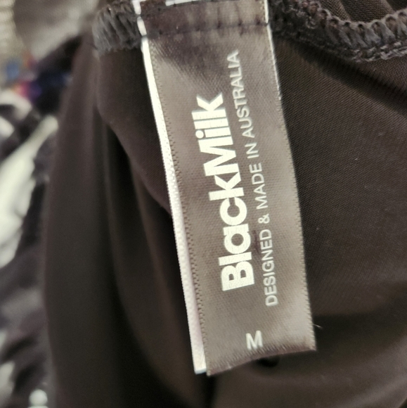 Hologram Sheer Tier Dress Blackmilk Size Medium Limited - Picture 2 of 3